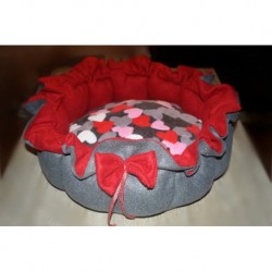 Kuschelbettchen "Herzen"