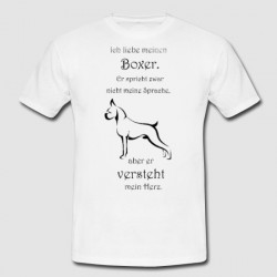 Herren-Sprüche-Shirt "Boxer...